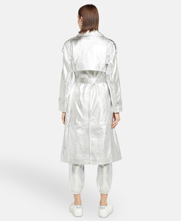 Mackage Leather trench coat