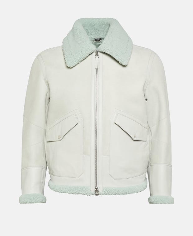 Mackage Leather jacket Mint