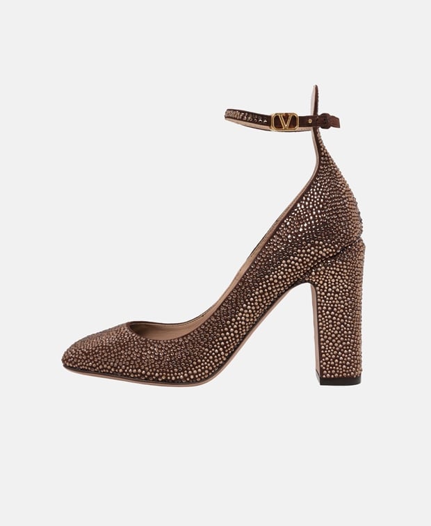 Valentino Garavani Ankle strap pump Dark Grey