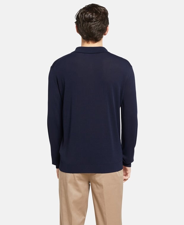 Versace Knitted polo shirt