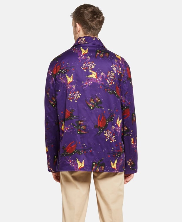 Valentino Garavani Transitional jacket Purple