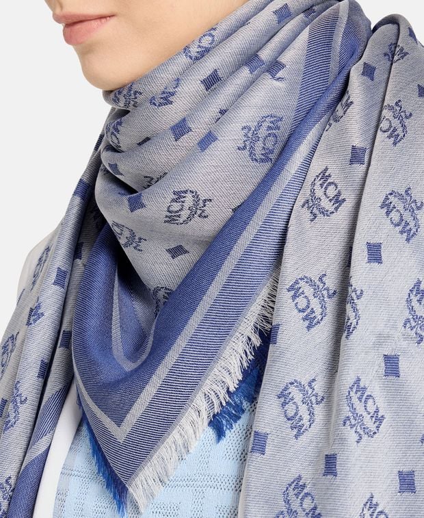 MCM Silk-blend square scarf