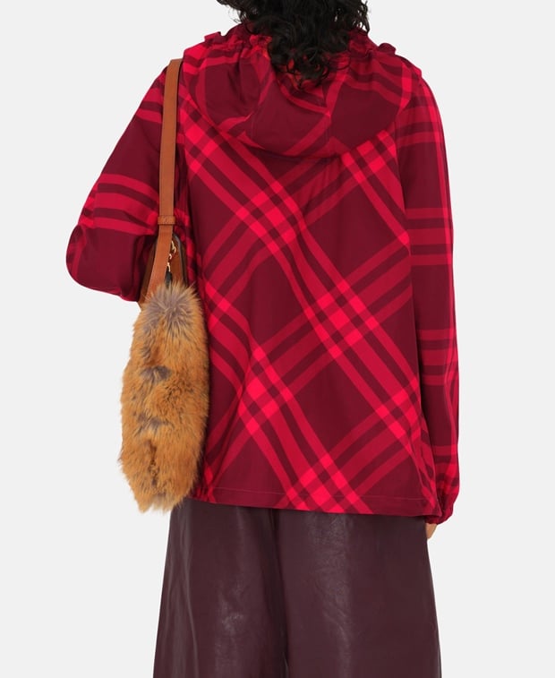 Burberry Hooded jacket Bordeaux