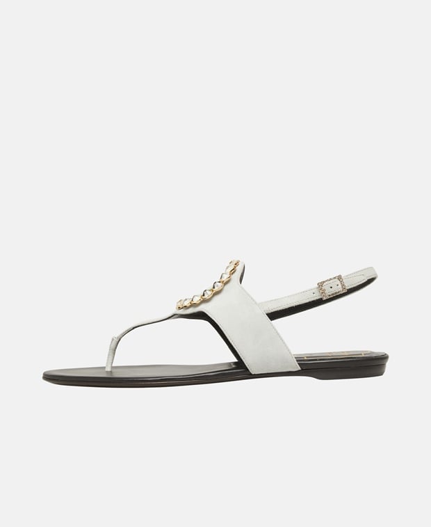 Roger Vivier Flip flops Light Grey