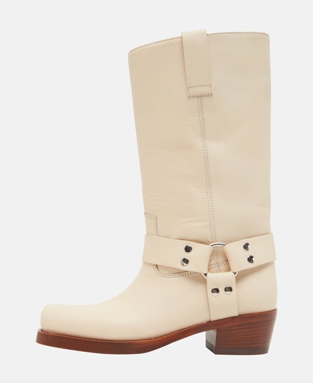 Paris Texas Roxy Calf boots Putty