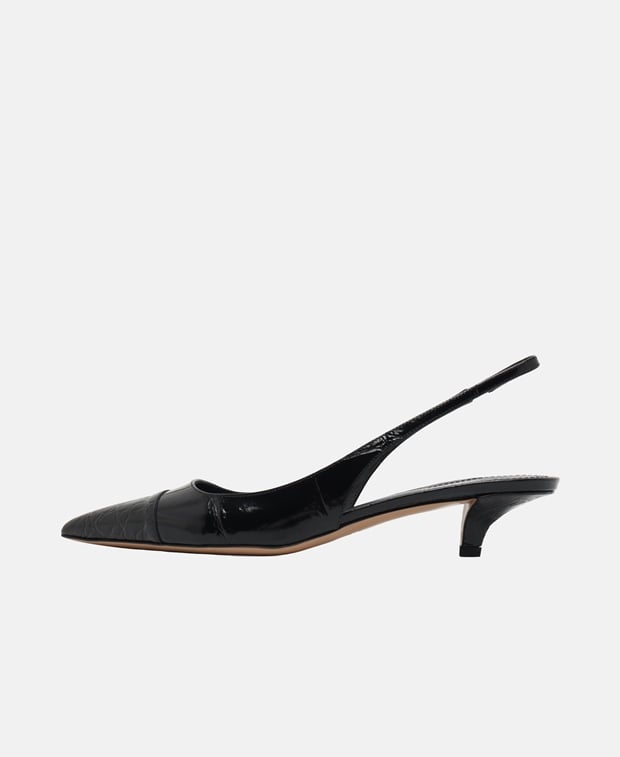 Paris Texas Miranda Slingback pumps Black