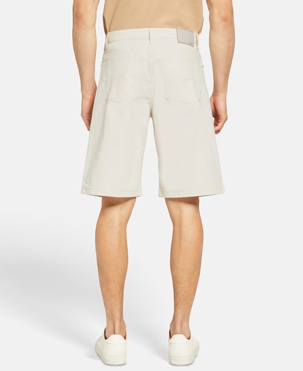 Dior Denim Bermuda White