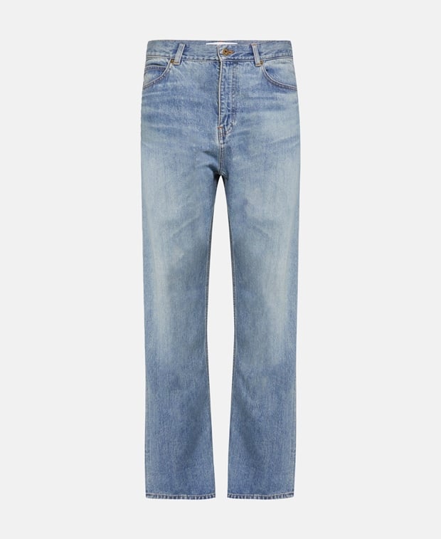 Straight leg jeans