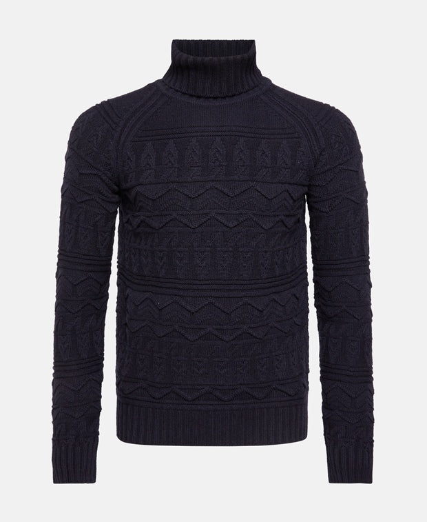 Cashmere rollneck jumper