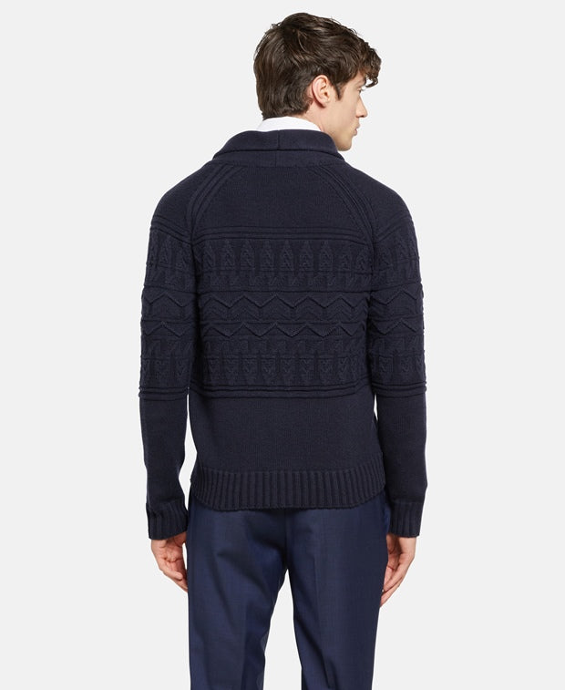 Iris von Arnim Cashmere cardigan Midnight Blue
