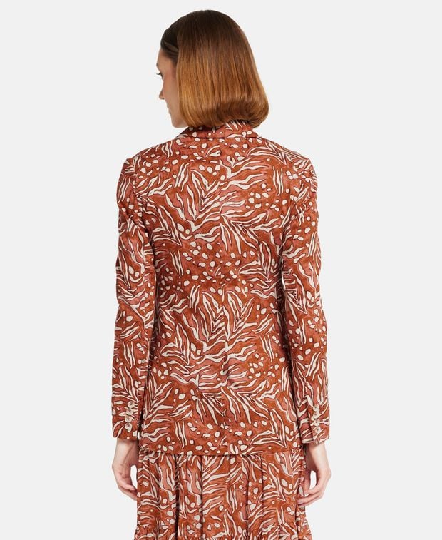 Diane von Furstenberg Blazer with all-over print