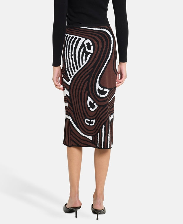 Diane von Furstenberg Knitted skirt Ecru