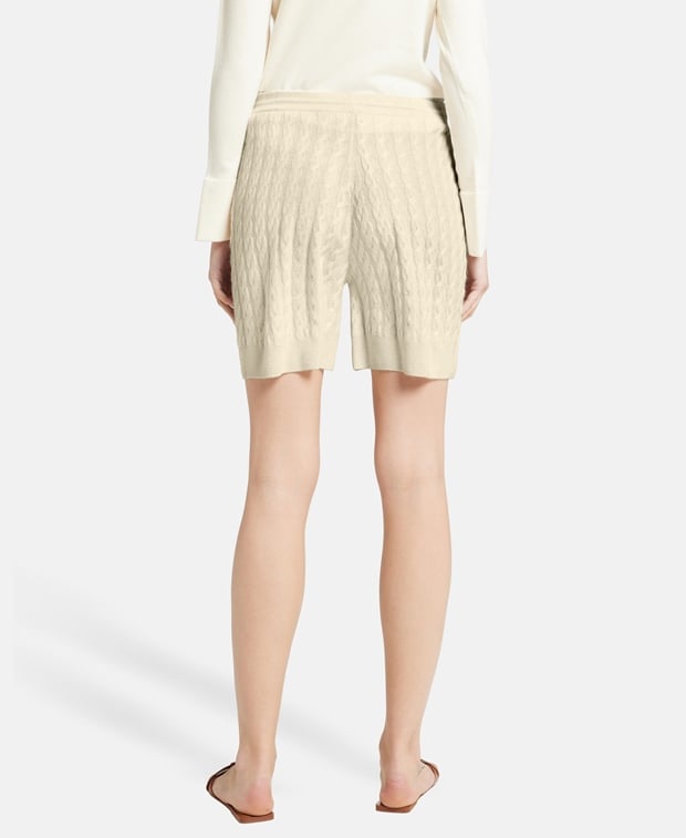 Toteme Wool shorts Off-white