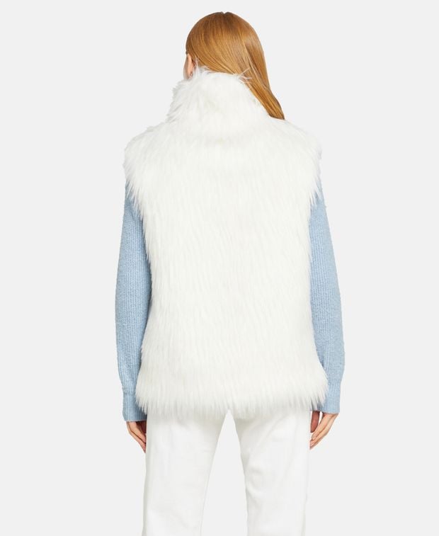 Hogan Faux fur gilet