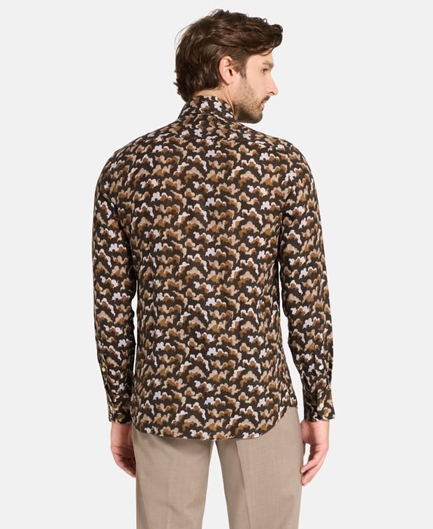 Tod's Long-sleeved shirt - regular fit Putty