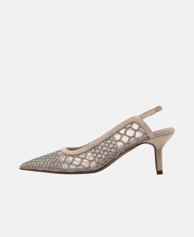 Brunello Cucinelli Slingback pumps