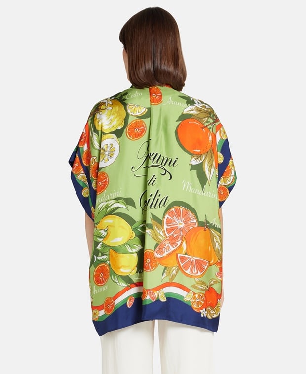 Dolce & Gabbana Silk blouse Green