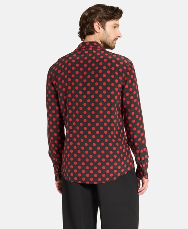 Dolce & Gabbana Long-sleeved shirt - classic fit Red