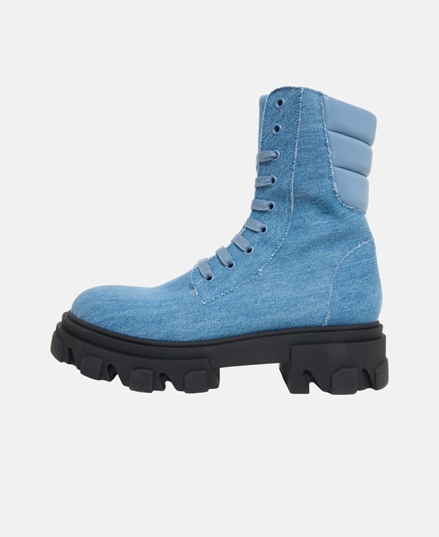Gia Borghini Lace-up boots Blue