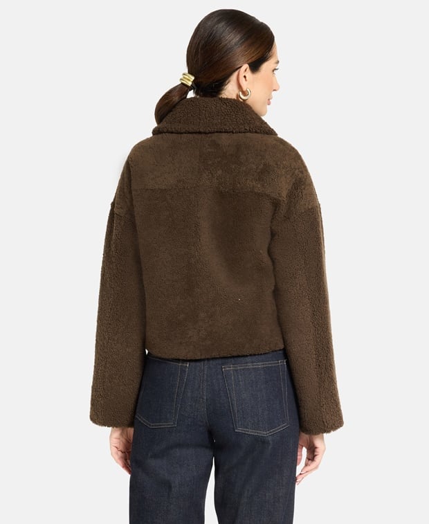 Yves Salomon Lamb fur jacket