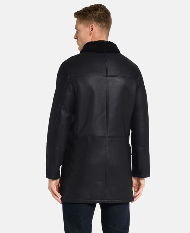 Yves Salomon Leather coat