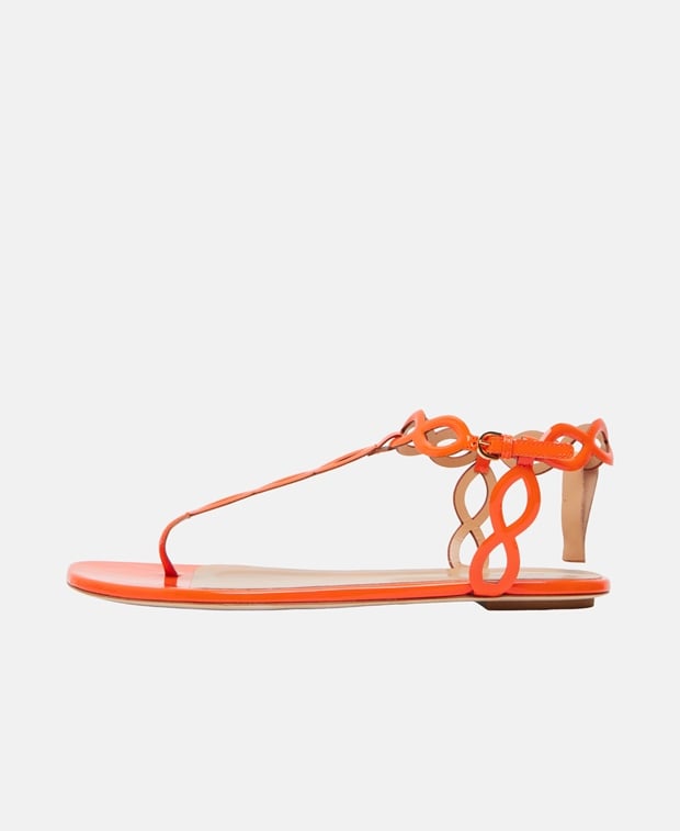 Sergio Rossi Mermaid010 Sandals Orange