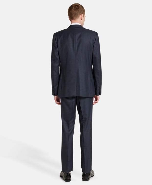 Lanvin Wool suit Dark Blue