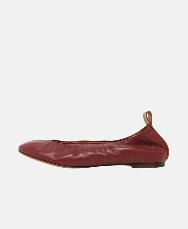 Lanvin Bamb02 Ballet flats Russet