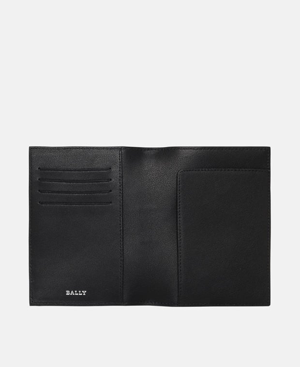Bally Hemet Leather card holder Black