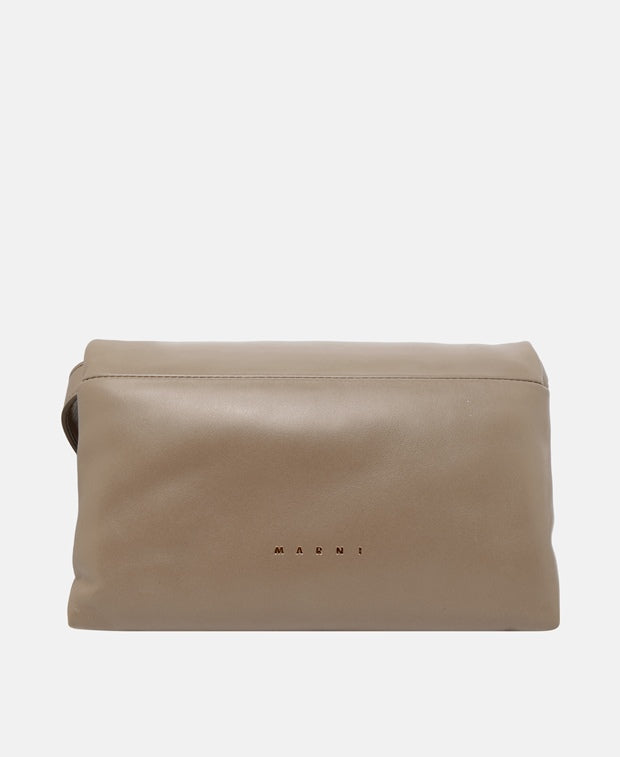 Marni Leather shoulder bag Natural