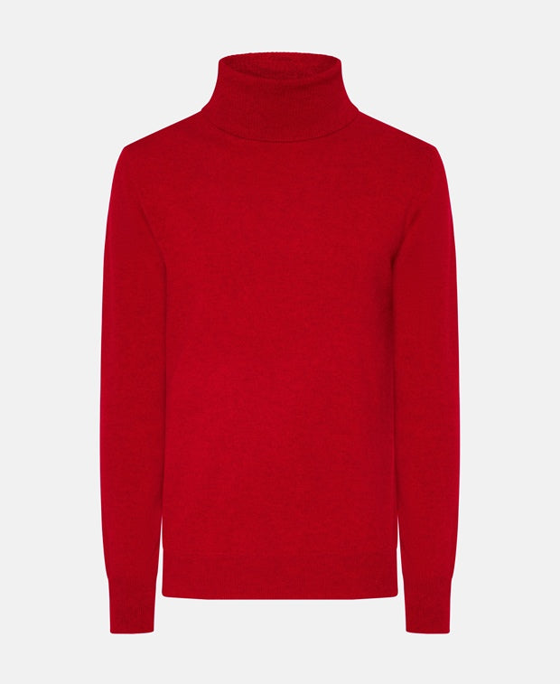 Cashmere rollneck jumper