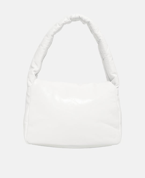 Balenciaga Le Monaco Leather handbag White