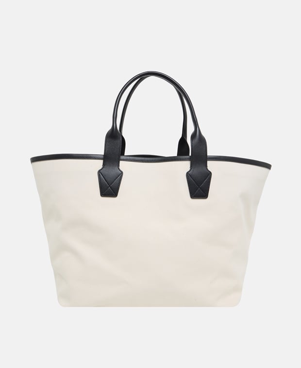 Balenciaga Leather shopper White