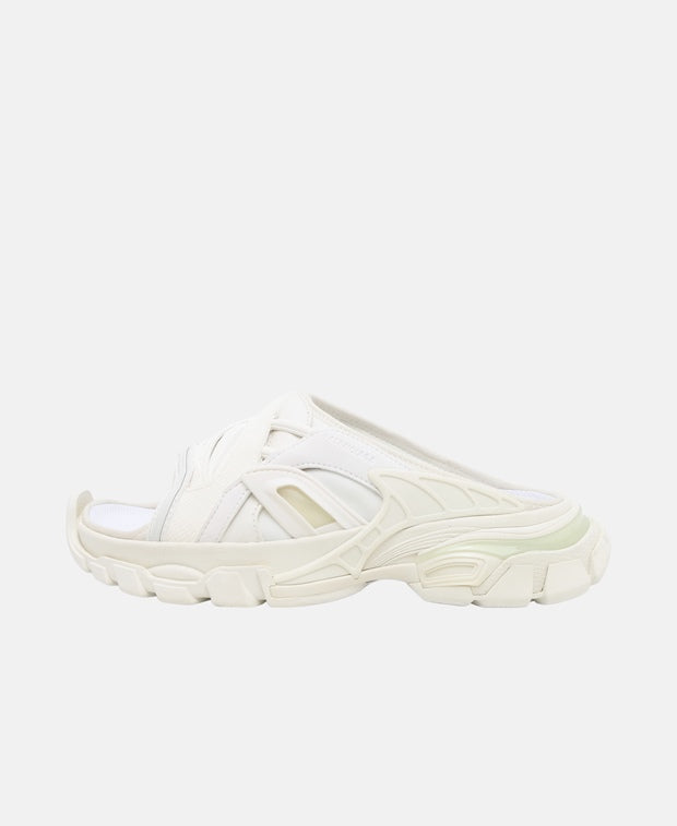 Balenciaga Monoco Slides White