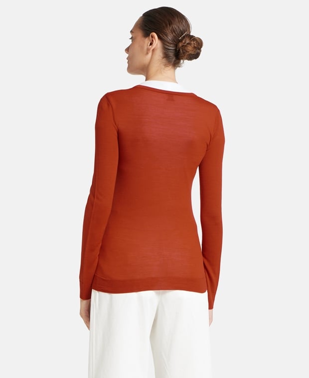 Toteme Wool cardigan Red