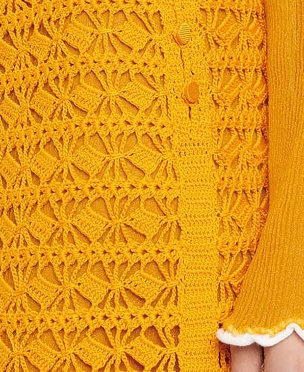 Acne Studios Midi skirt Orange