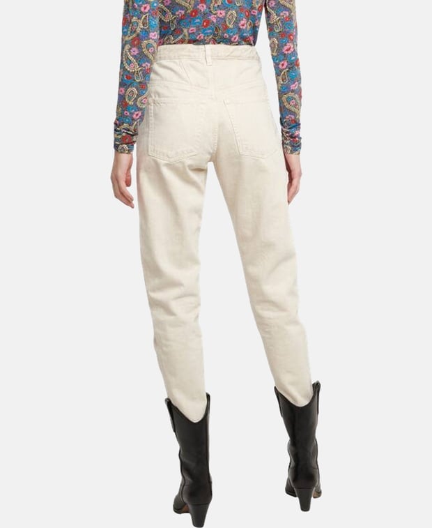 Marant Etoile Straight leg jeans Putty