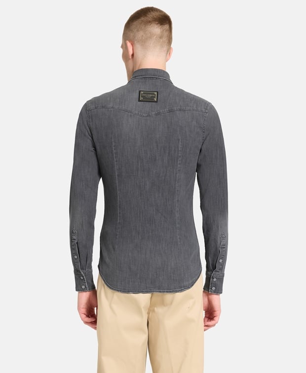 Dolce & Gabbana Denim shirt Dark Grey