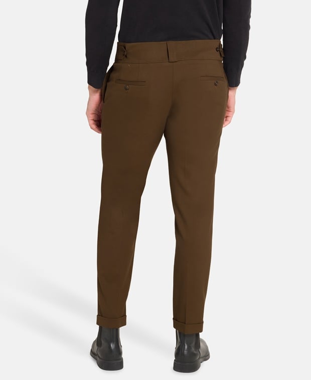 Dolce & Gabbana Wool trousers Dark Brown