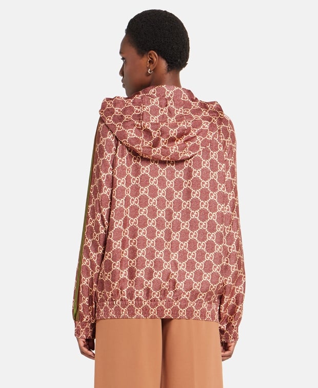 Gucci Silk jacket Brick Red