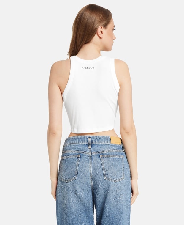 Halfboy Ribbed tank top