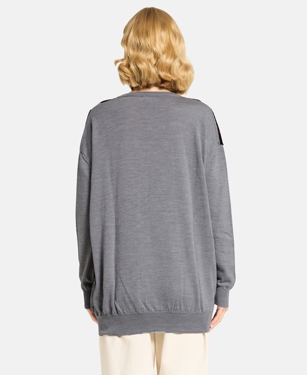 Halfboy Wool jumper Medium Grey