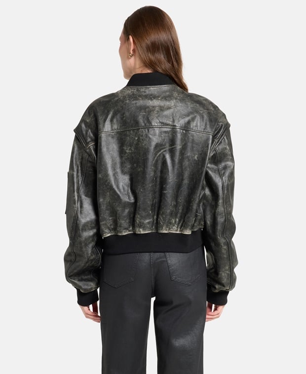 Halfboy Leather blouson