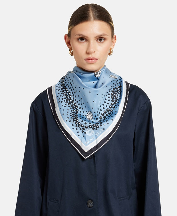 Elie Saab Silk square scarf