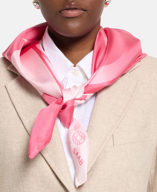 Elie Saab Silk square scarf