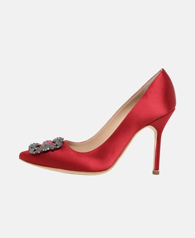 Manolo Blahnik Dred Pumps Red