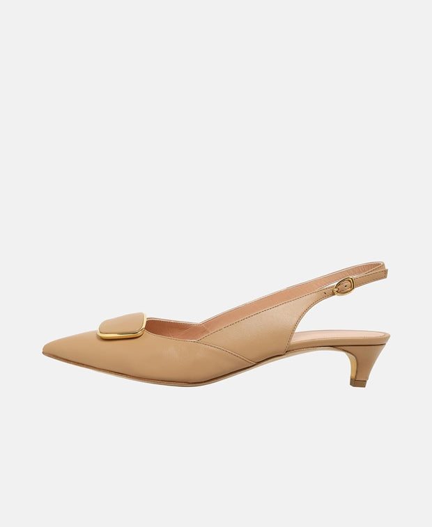 Rupert Sanderson Misty Slingback pumps Nougat