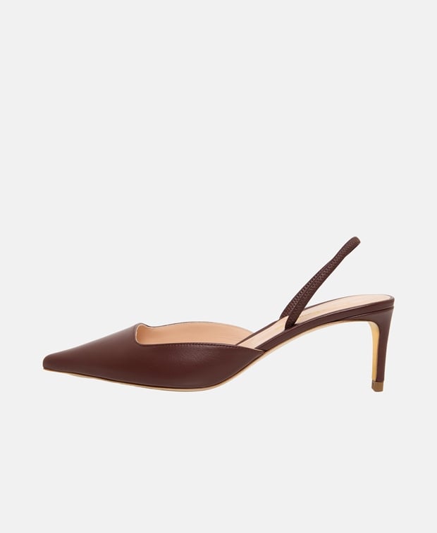 Rupert Sanderson Aminta Slingback pumps Dark Brown