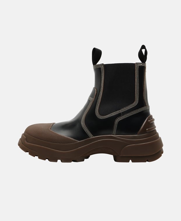 Maison Margiela M Stivaletto Chelsea boots Black