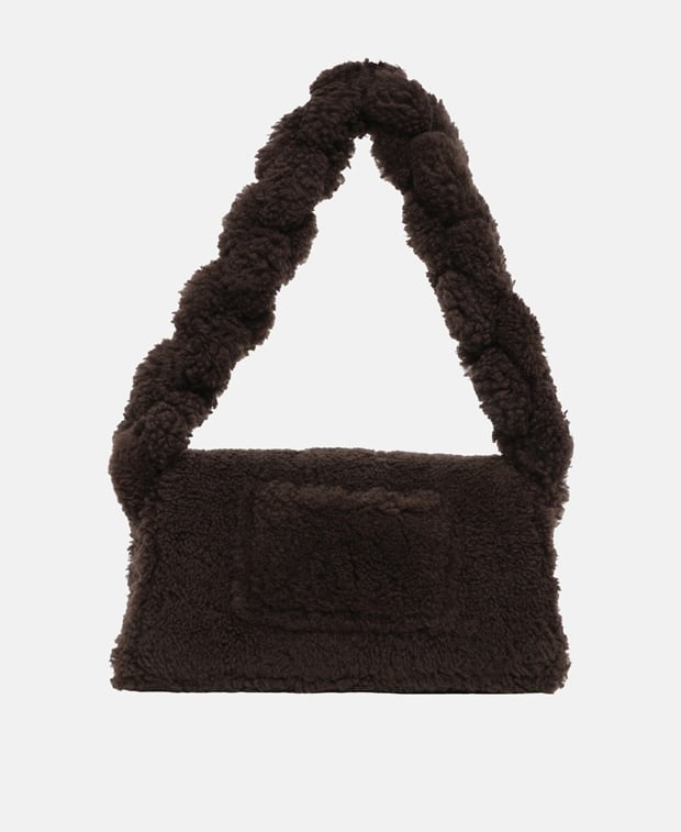 Jacquemus Shoulder bag Le Bambibou sherling